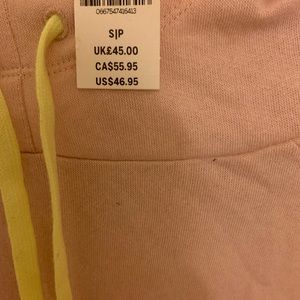 PINK crop pullover sweater